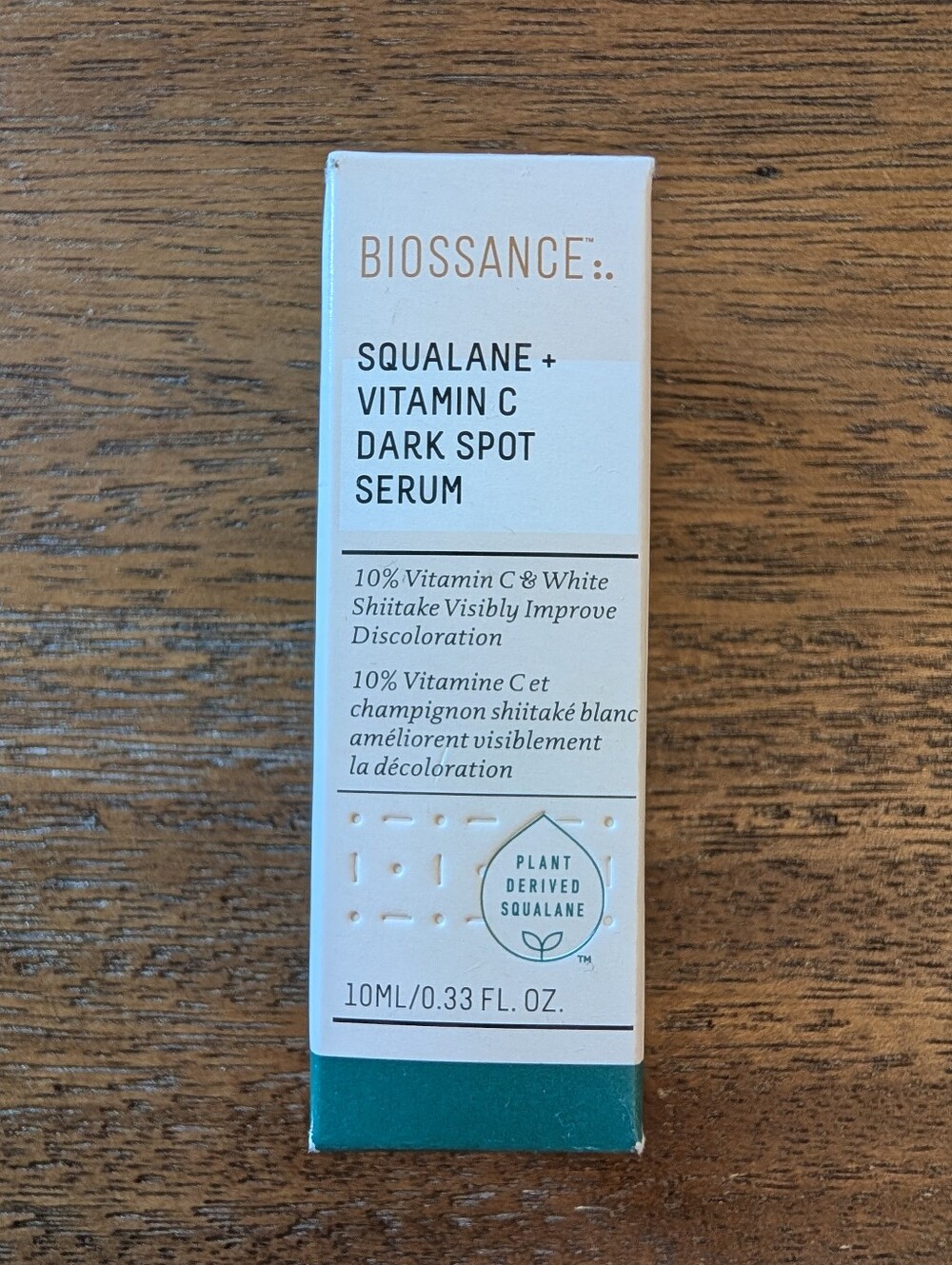 Biossance Squalane + Vitamin C Dark Spot Serum